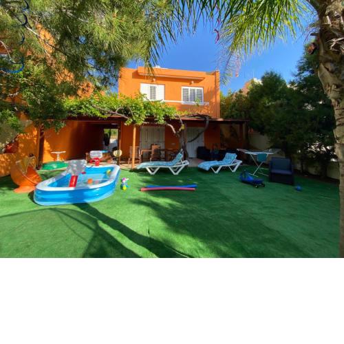 Elite family holiday villa with playground & Ship