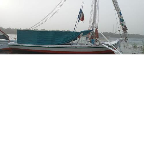 Felucca, lateen sailing boat , to discover the Nile