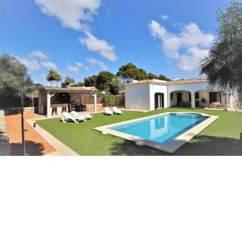 Ferienhaus mit Privatpool für 6 Personen ca 180 qm in Vallgornera, Mallorca Südküste von Mallorca