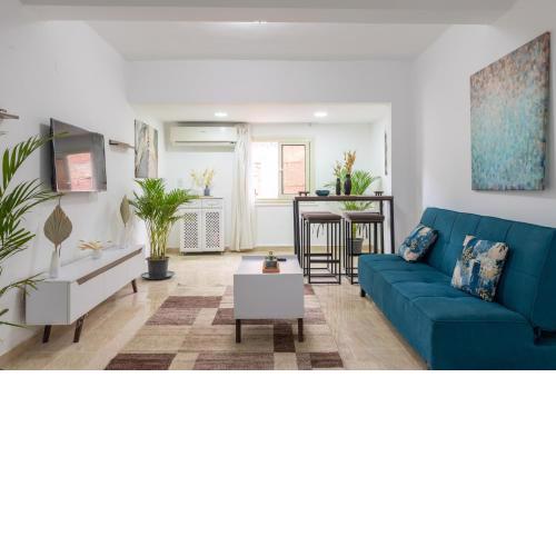 Gemütliche Wohnung mit Nilblick und Smart-TV in Zamalek