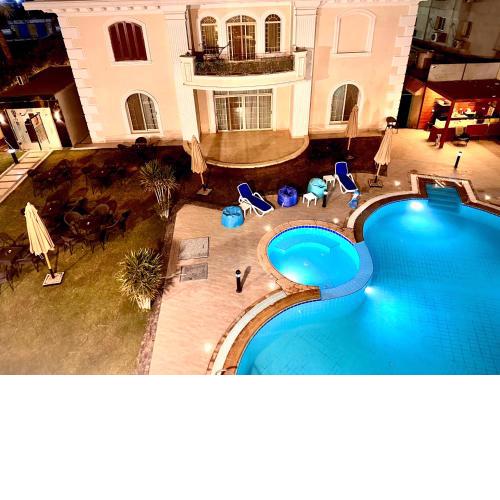 Giza Palace Pyramids View