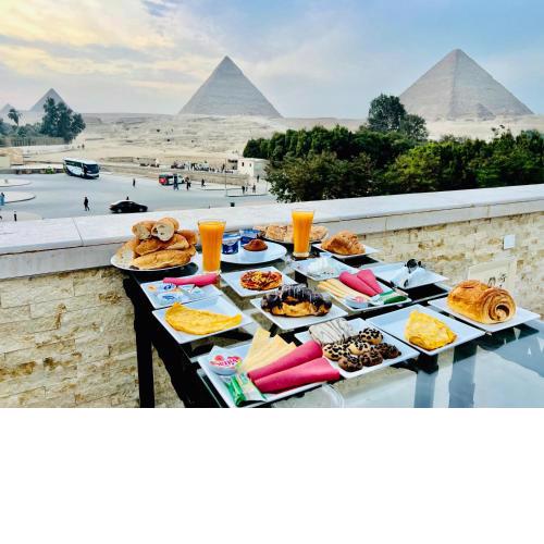 Great Scarab Pyramids View