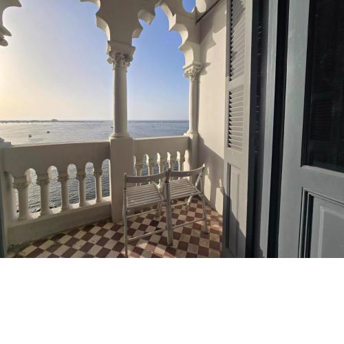 grey l studio apartments Corniche Alexandria Little Venice