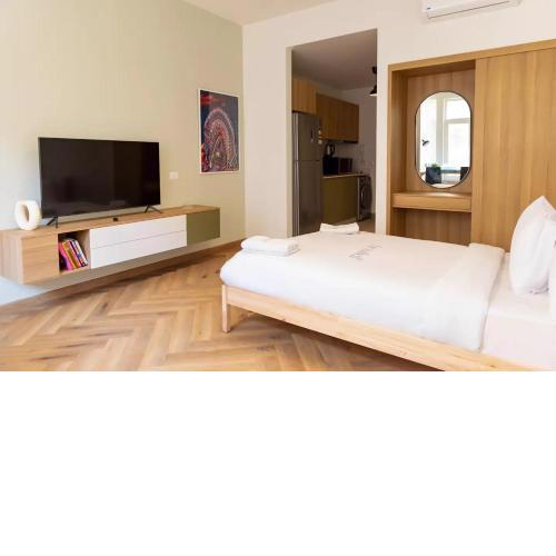 grey l studio apartments Downtown Cairo Ouzonian House
