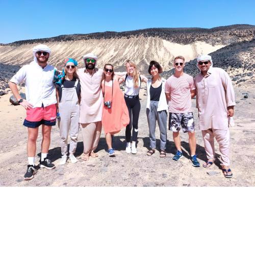 Haking camping white desert trips