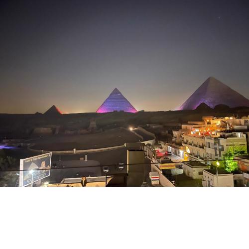 Happy pyramids view