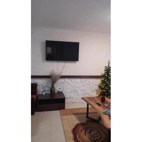 Holiday home with indoor fireplace