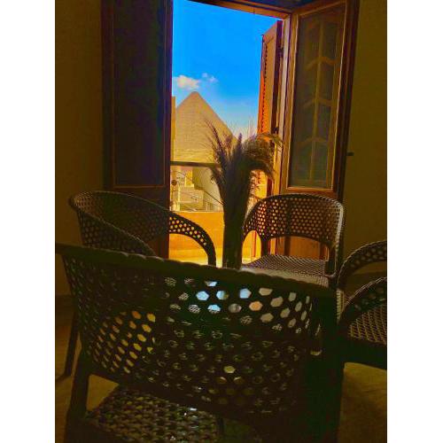 Horus pyramids view