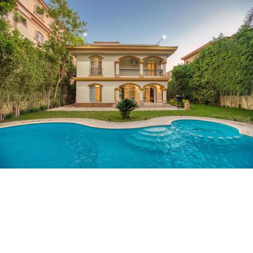 Host Prime - Paradise Villa with Pool at Rehab City
