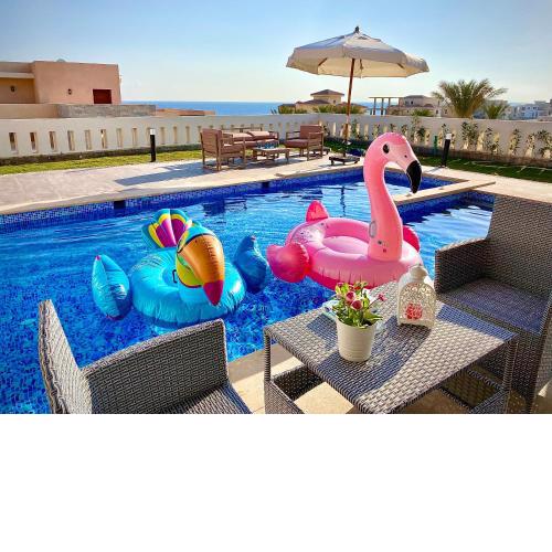 Hurghada Sahl Hasheesh sea-view Villa with private pool