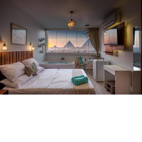 Jacuzzi Studio The Pyramids Free Airport Pickup