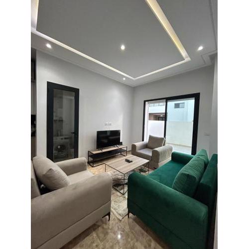joli appartement a jardin de Carthage