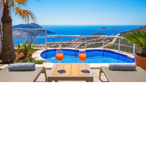 Kalkan 2 Bedroom Seaview Villa 4146