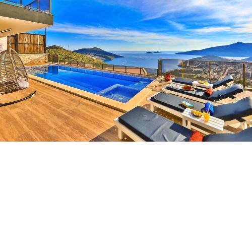 Kalkan 4 Bedroom Villa - 7602
