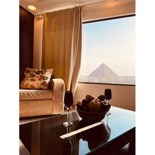 Khufu's Paradise Pyramids View