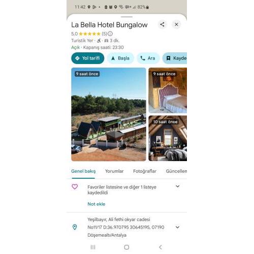 La bella hotel Bungalow