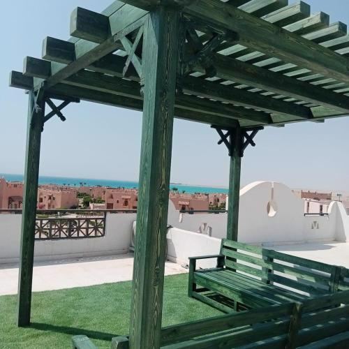 La hacienda with private roof