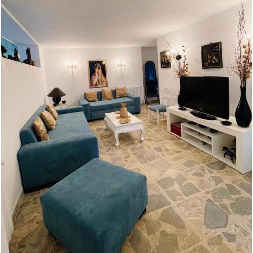 Le coin bleu