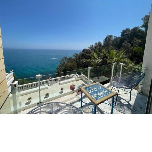 Le paradis bleu Luxueux duplex avec vue mer