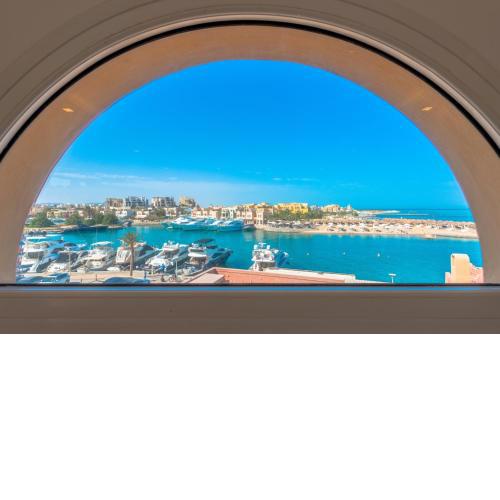 Lovely Sea View 2BR in "Three Corners Ocean View" Marina Abu Tig, El Gouna