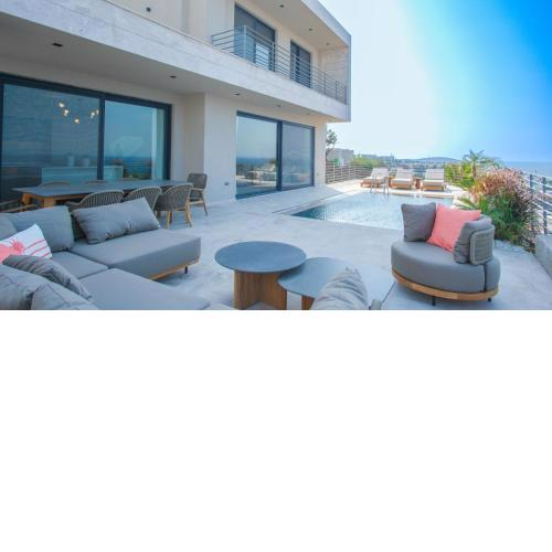 Luxe villa met uitzicht
