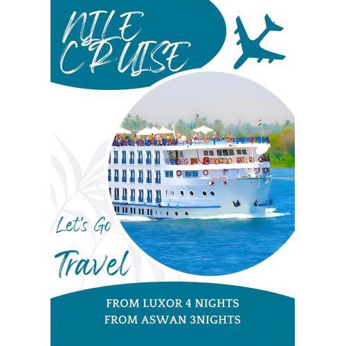 LUXOR Nile Cruise Every THURSDAY from LUXOR 4 nights & every MONDAY from ASWAN 3 nights