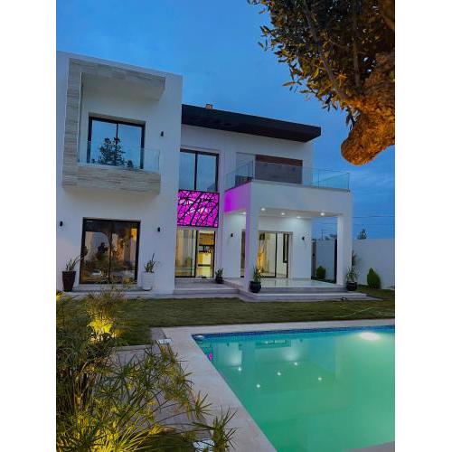 Luxueuse Villa avec piscine sans vis à vis Hammamet Sud OFFRE PROMOTIONNEL
