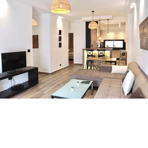 Luxueux appartement sur la mer à La Marsa-Corniche