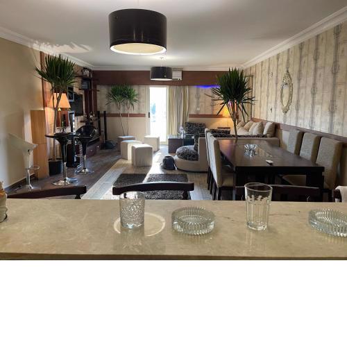 Luxurious apartment in private compound, in new cairo