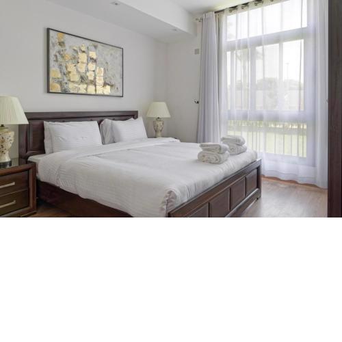 Luxury 2 Bedroom Ground Floor Apartment with Private Garden in Cairo Festival City