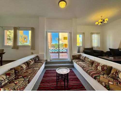 Luxury 4BR Villa Sea View Aldora Resort, Hurghada