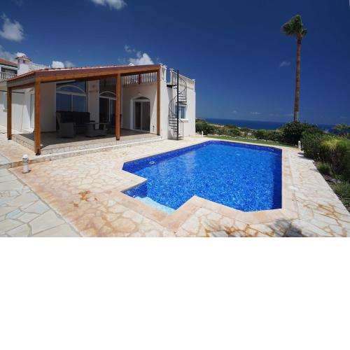 Luxury Cliffside Villa with Breathtaking Sea Views & Private Family-Friendly Pool