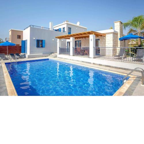 Luxury Coral Bay Villa - Villa Coral Olympus Apollon - 3 Bedrooms - Private Pool - Central Location