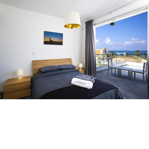 Luxury Cyprus Villa Turquoise Villa Private Pool Sea View 1 BDR Paphos