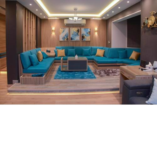 Luxury partial Nile view Maadi Cairo apartment