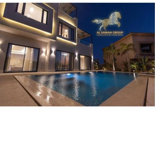 Luxury standalone villa with private pool in Palm Hills-Sheikh Zayed