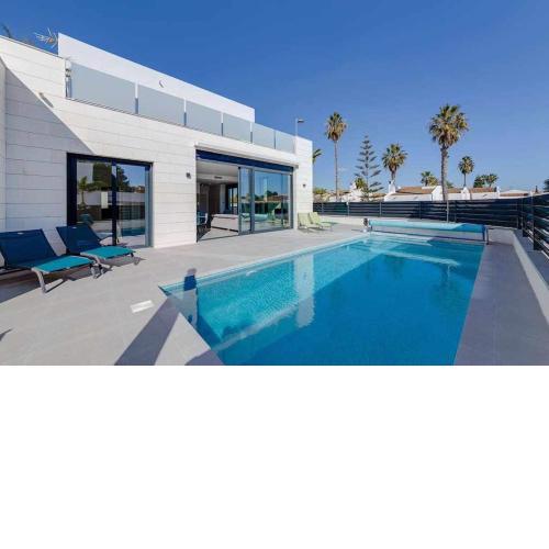 Magnífica villa con piscina climatizada