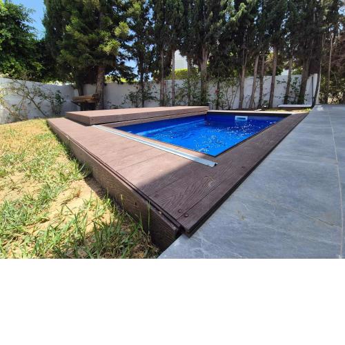 Maison moderne avec Piscine et accès plage - Résidence Jinen Hammamet