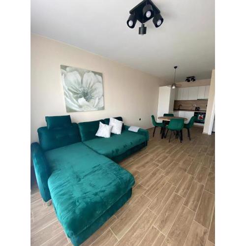 Modern 1BR Apart with Hill View & Parking