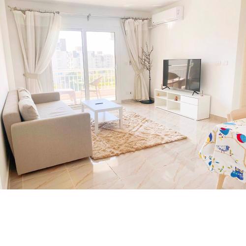Modern, bright, Garden open view, cozy at Madinaty