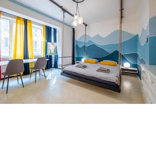 Modern , spacious 2BR apartment in top center