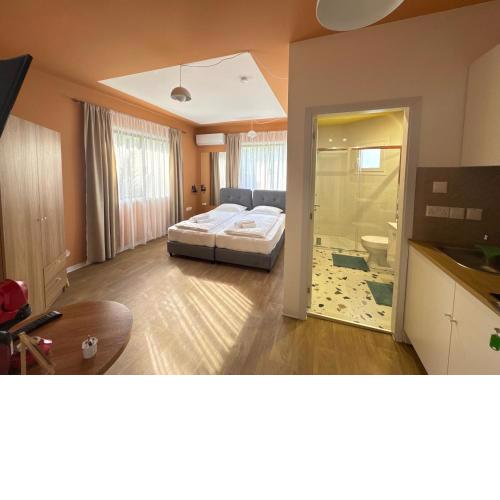 Modern Studio 2 private Kitchenette and Bathroom