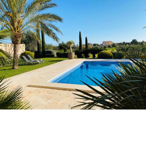 Moderne Finca Can Vicento - Heizung - Pizzaofen