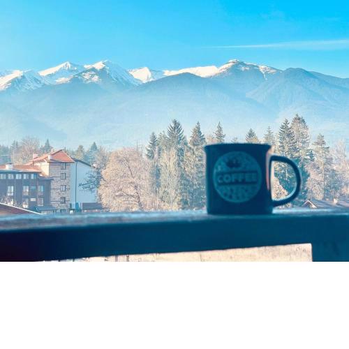 Mountain view 1-bedroom apartment few steps from ski piste and Gondola lift