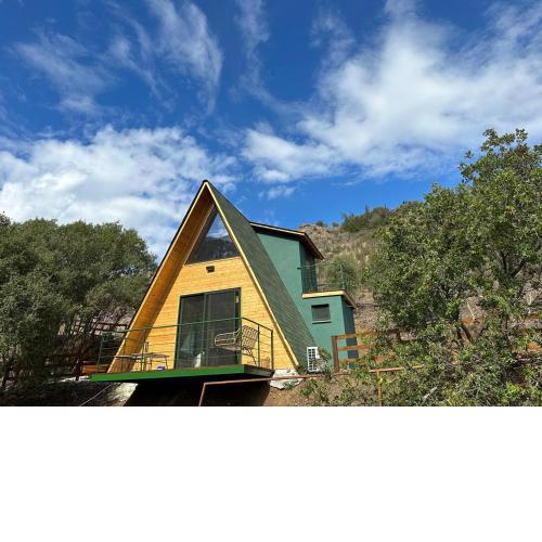 Mountain Wooden House by the River - Kids Playground, Campfire