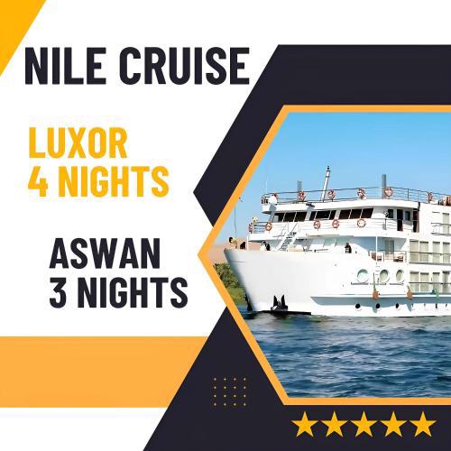 Nile Cruise ROYAL QUEEN II every Friday from ASWAN 3 nights & every Monday from LUXOR 4 nights