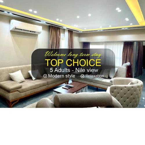 NileFront 2BR StarTowers Maadi