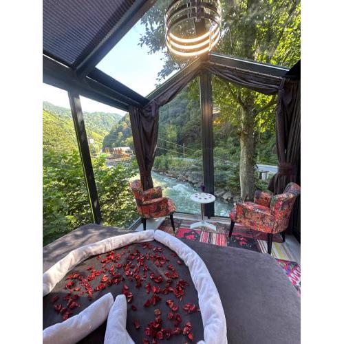 Novalize mirror cabin