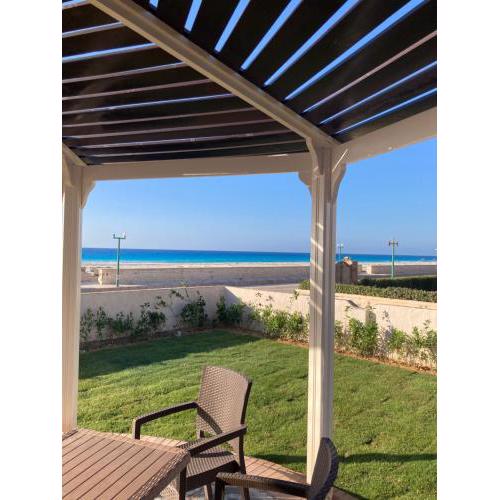 On the beach house