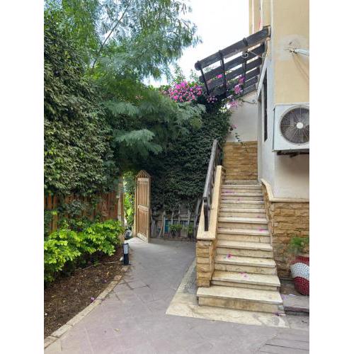 One room apartment with Garden Rehab city